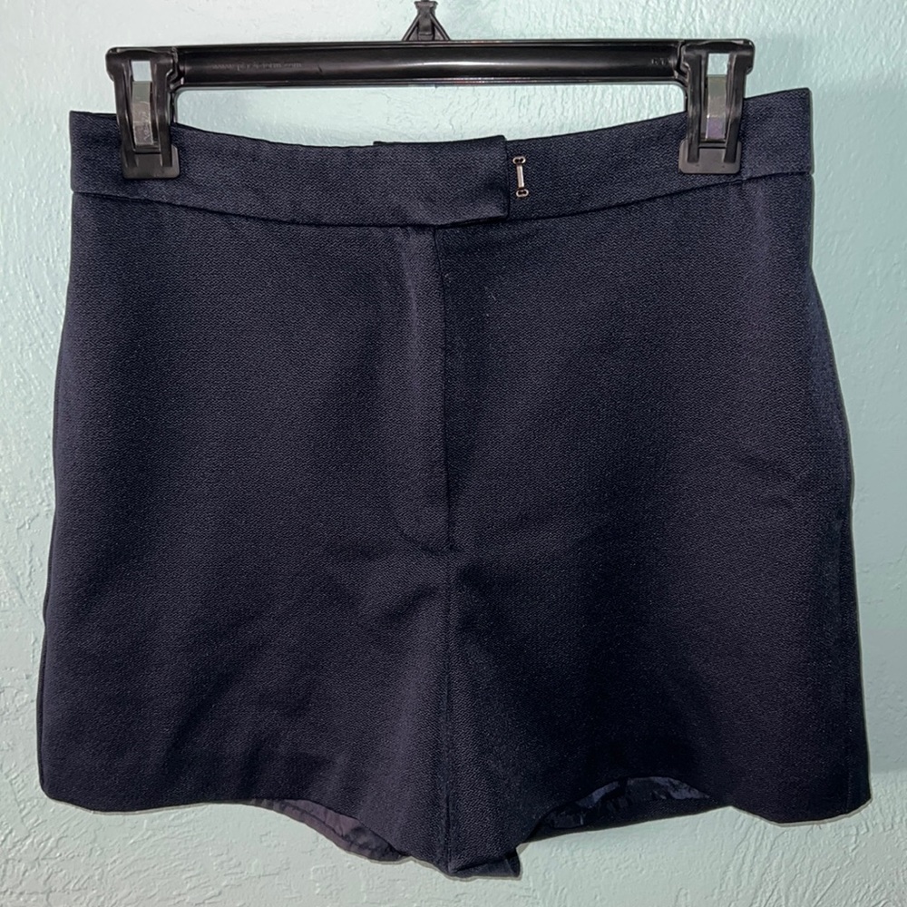 Shine star, high waisted shorts, medium, navy blue